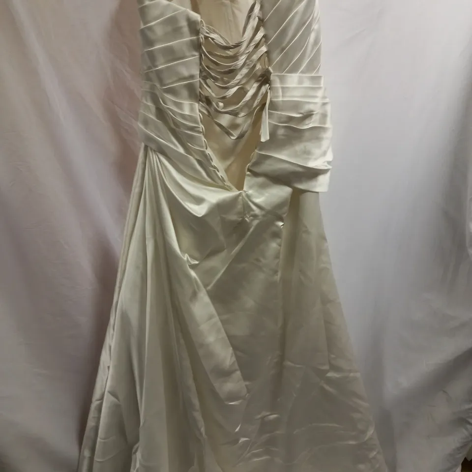 ROSETTA NICOLINI RNP3153 WEDDING DRESS, SILVER - SIZE 12 