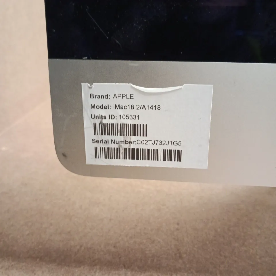 APPLE IMAC 21.5-INCH (2017) A1418 – IMAC18,2 ALL‑IN‑ONE