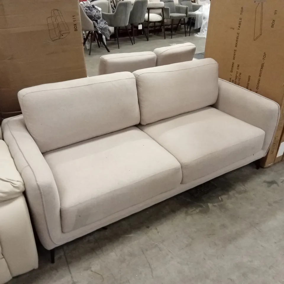 DESIGNER 3 SEATER FABRIC SOFA
