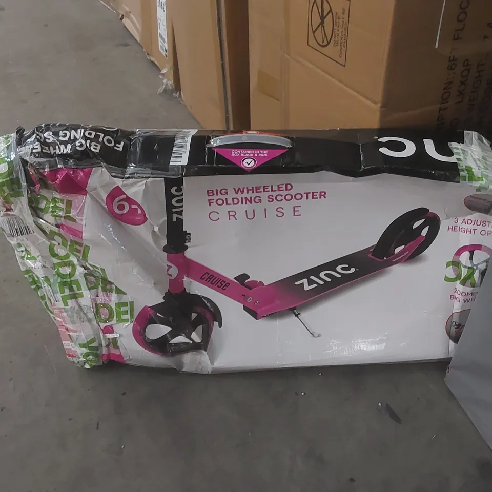 BOXED ZINC SCOOTER