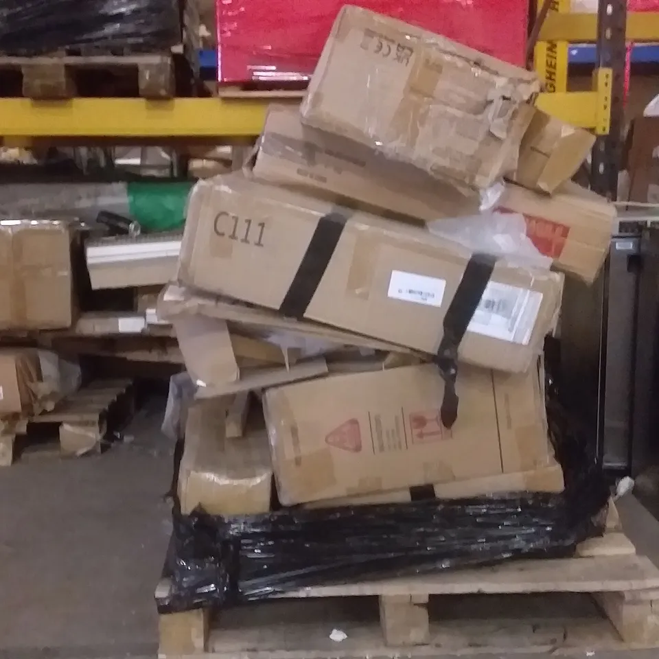 PALLET OF ASSORTED BOXED FURNITURE