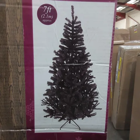 BOXED ARTIFICIAL 7FT REALISTIC CHRISTMAS TREE (1 BOX)