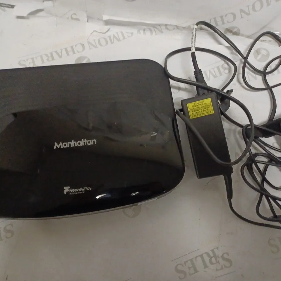 MANHATTAN T3-R 1TB FREEVIEW HD RECORDER, BLACK