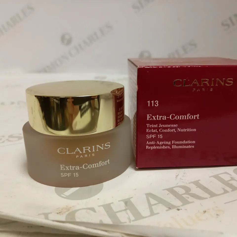 CLARINS EXTRA-COMFORT FOUNDATION SPF 15