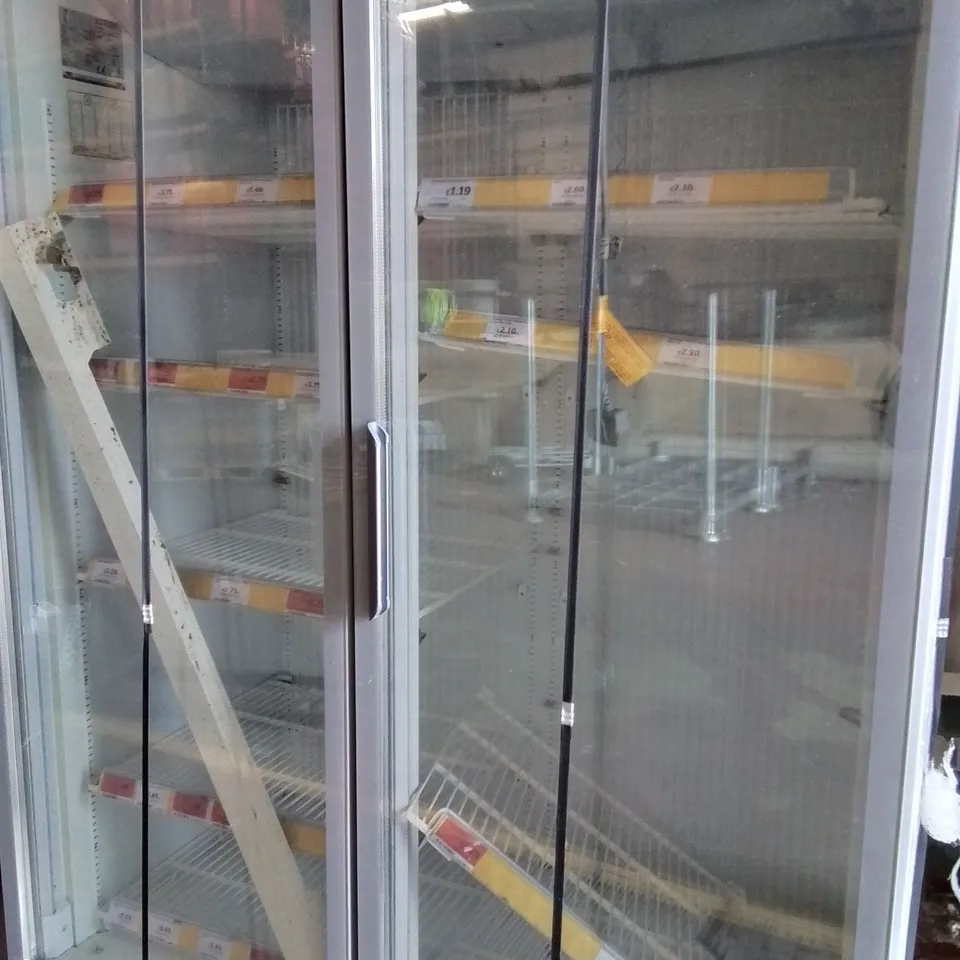 EPTA LARGE DOUBLE DOOR COMMERCIAL DISPLAY FREEZER