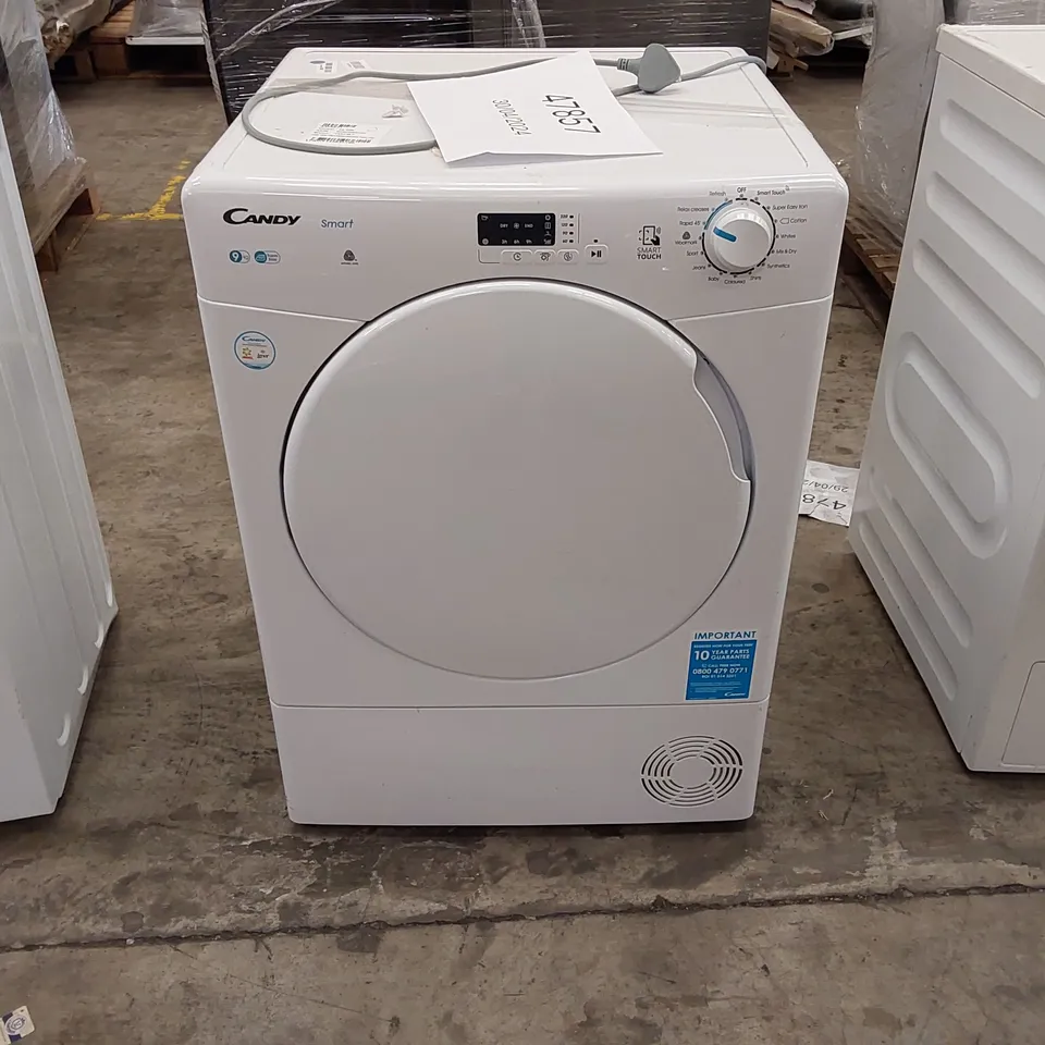 CANDY CSEC9LF-80 9KG CONDENSER TUMBLE DRYER - WHITE