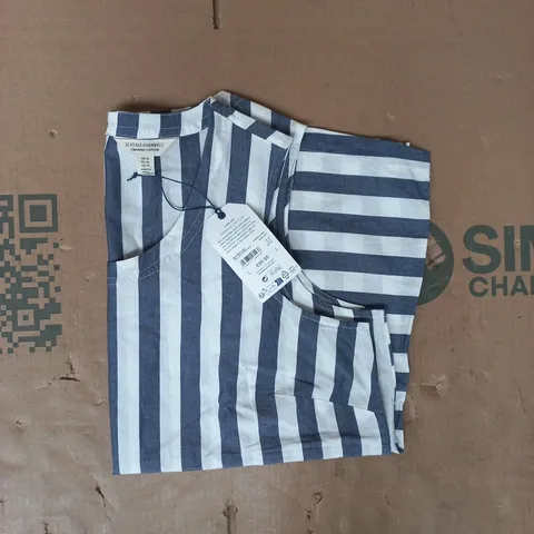 SEASALT CORNWALL SEA KISSED VEST IN SCALLION STRIPE YACHT SIZE UK 16