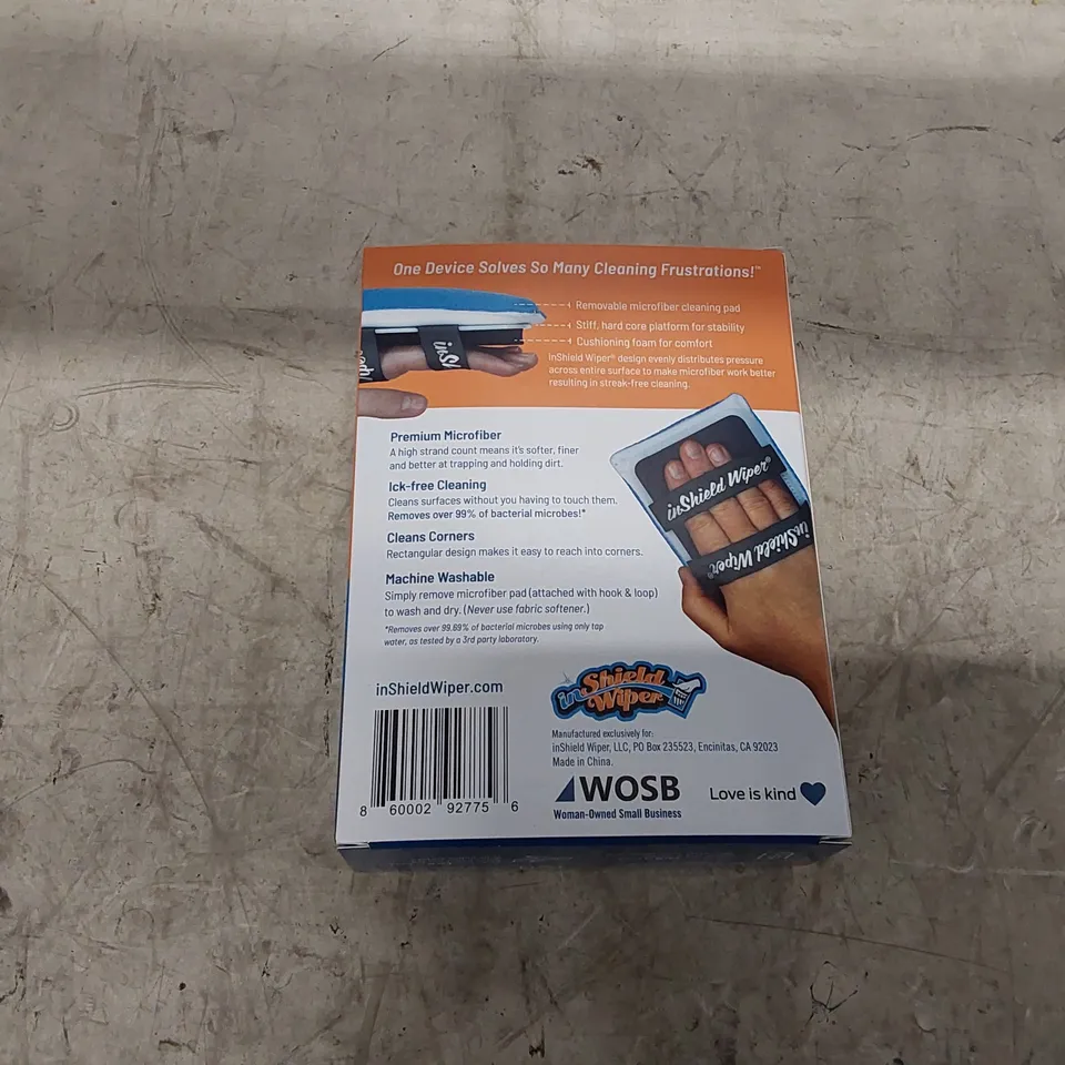 BOXED INSHIELD WIPER MULTI-USE MICROFIBRE CLEANSER (1 BOX)