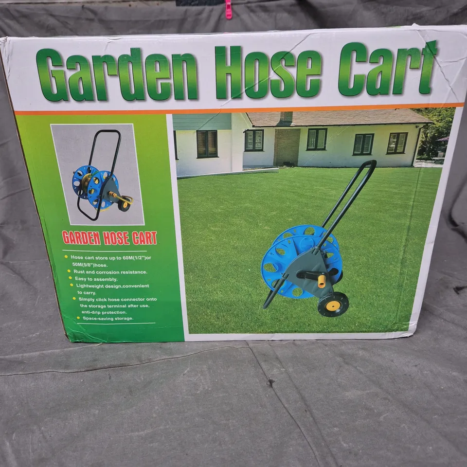 BOXED GARDEN HOSE CART