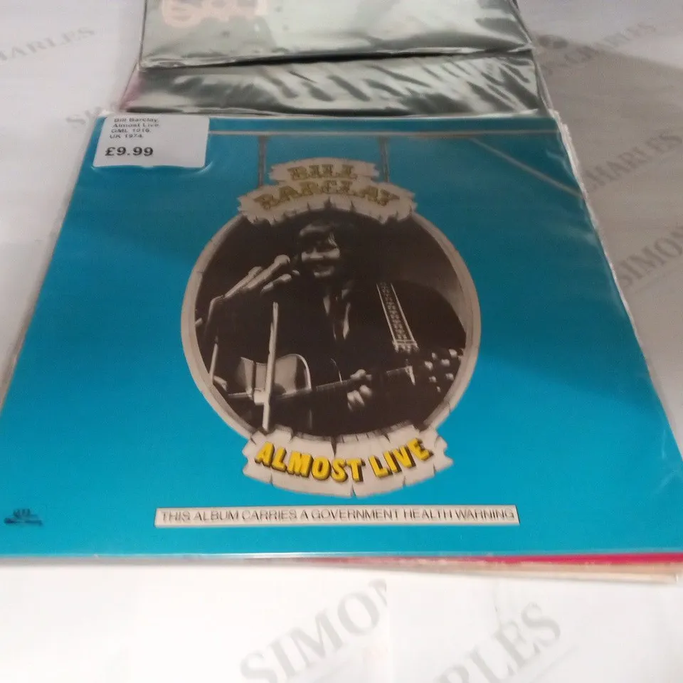 6 X VINYL LPS TO INCLUDE. FOGHAT, HARRY CHAPIN, BLODWYN PIG, BILL BARCLAY, CHILLIWACK AND ROD MCKUEN. TO INCLUDE US IMPORT