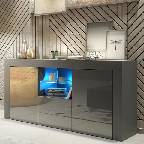 BOXED BIMLESH TV STAND FOR TV'S UP TO 60" (2 BOXES)