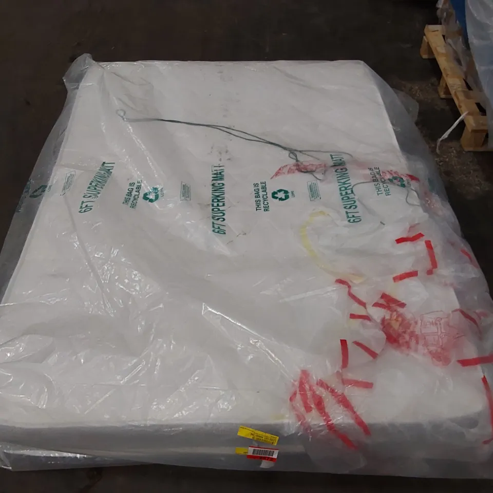 QUALITY BAGGED HYBRID MEMORY NATURAL OPEN COIL 4'6" DOUBLE MATTRESS