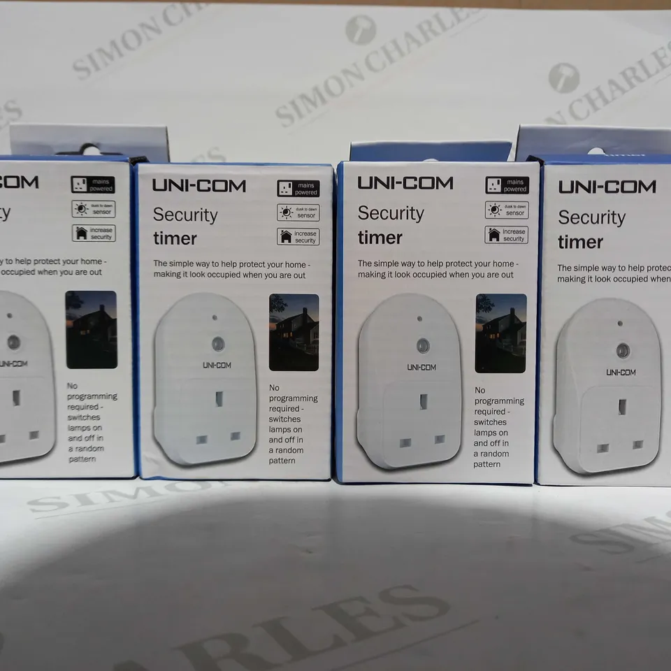 UNI-COM SET OF 4 SECURITY TIMERS