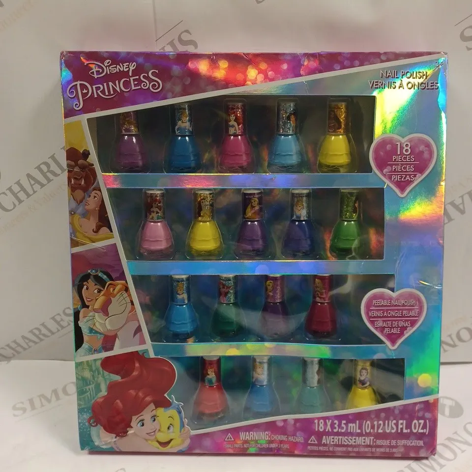 BOXED DISNEY PRINCESS NAIL POLISH SET RRP £19.99