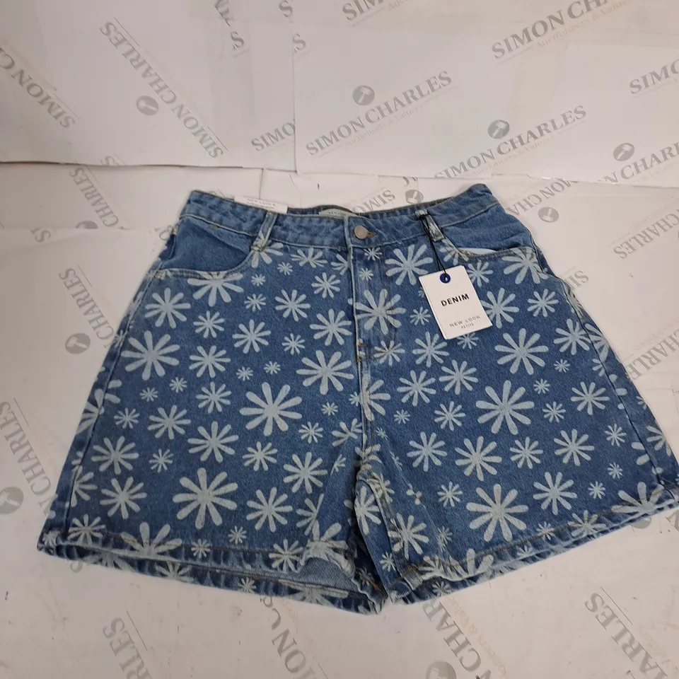NEW LOOK DENIM PETITE SKIRT SIZE 12