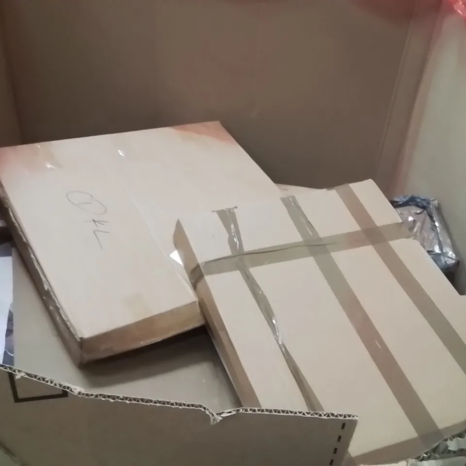 PALLET OF ASSORTED HOUSEHOLD GOODS AND PRODUCTS TO INCLUDE;AIR FRYER,SUITCASE,DARTBOARD 