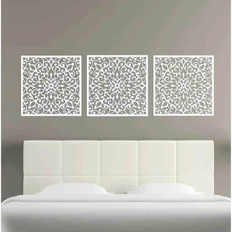 BOXED FRENCH WALL DECOR (SET OF 3)