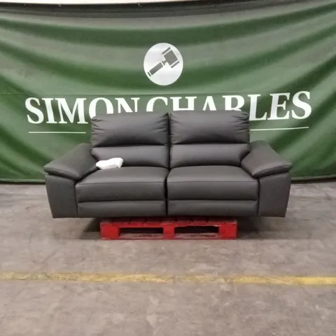 PAVILION 3 SEATER LEATHER/FAUX LEATHER POWER RECLINER SOFA