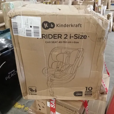 BOXED KINDERKRAFT XRIDER 2 I-SIZE CAR SEAT