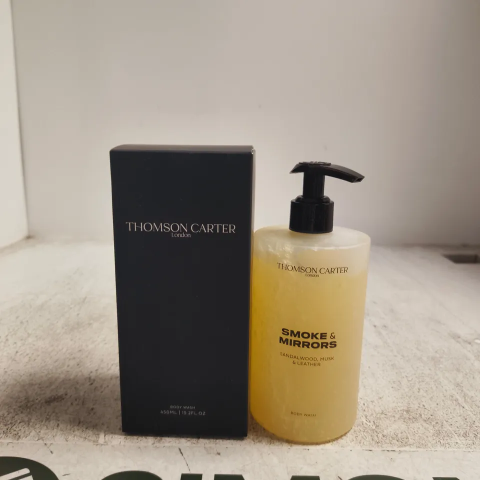 THOMSON CARTER LONDON SMOKE & MIRRORS BODY WASH – 450ML (PUMP BOTTLE)