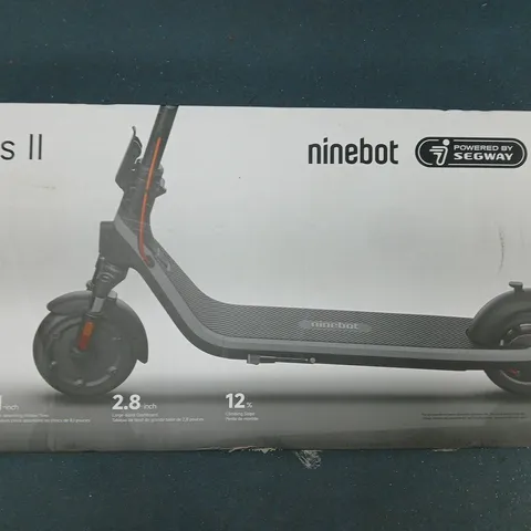 SEGWAY E2 PLUS B II ELECTRIC SCOOTER - COLLECTION ONLY