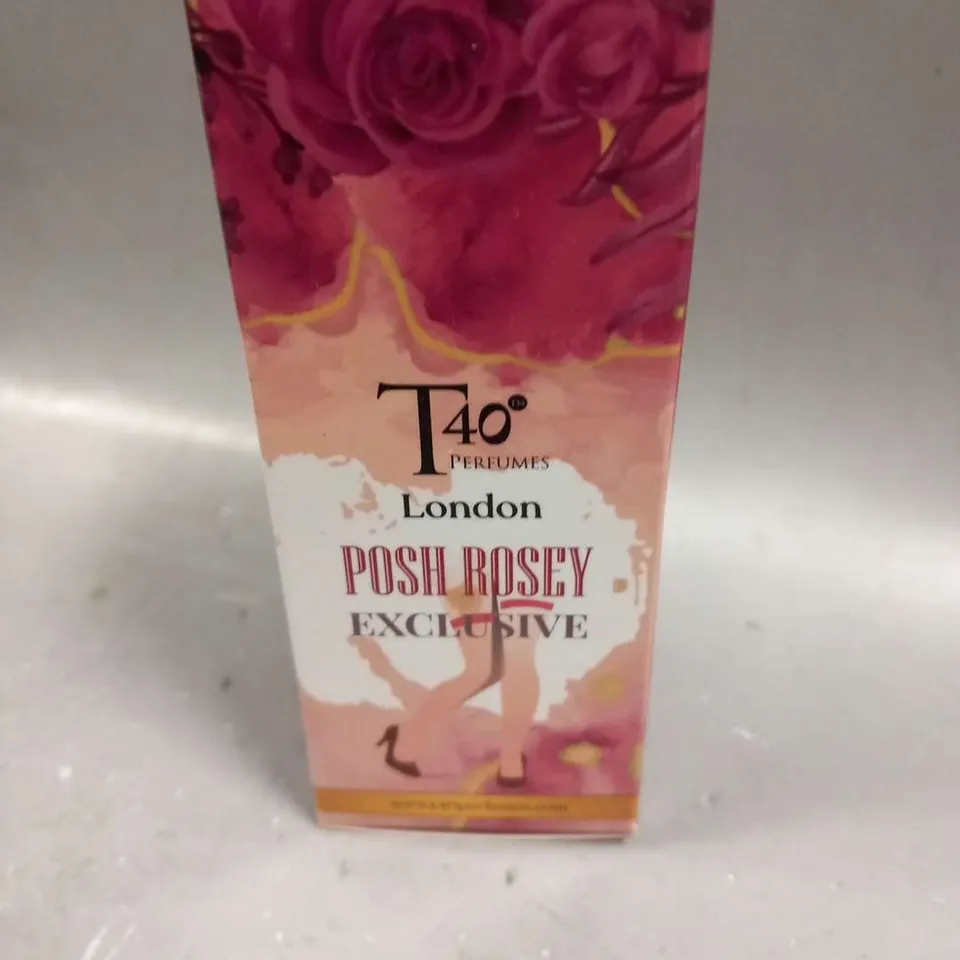 BOXED T40 PERFUMES LONDON SH ROSEY EXCLUSIVE 