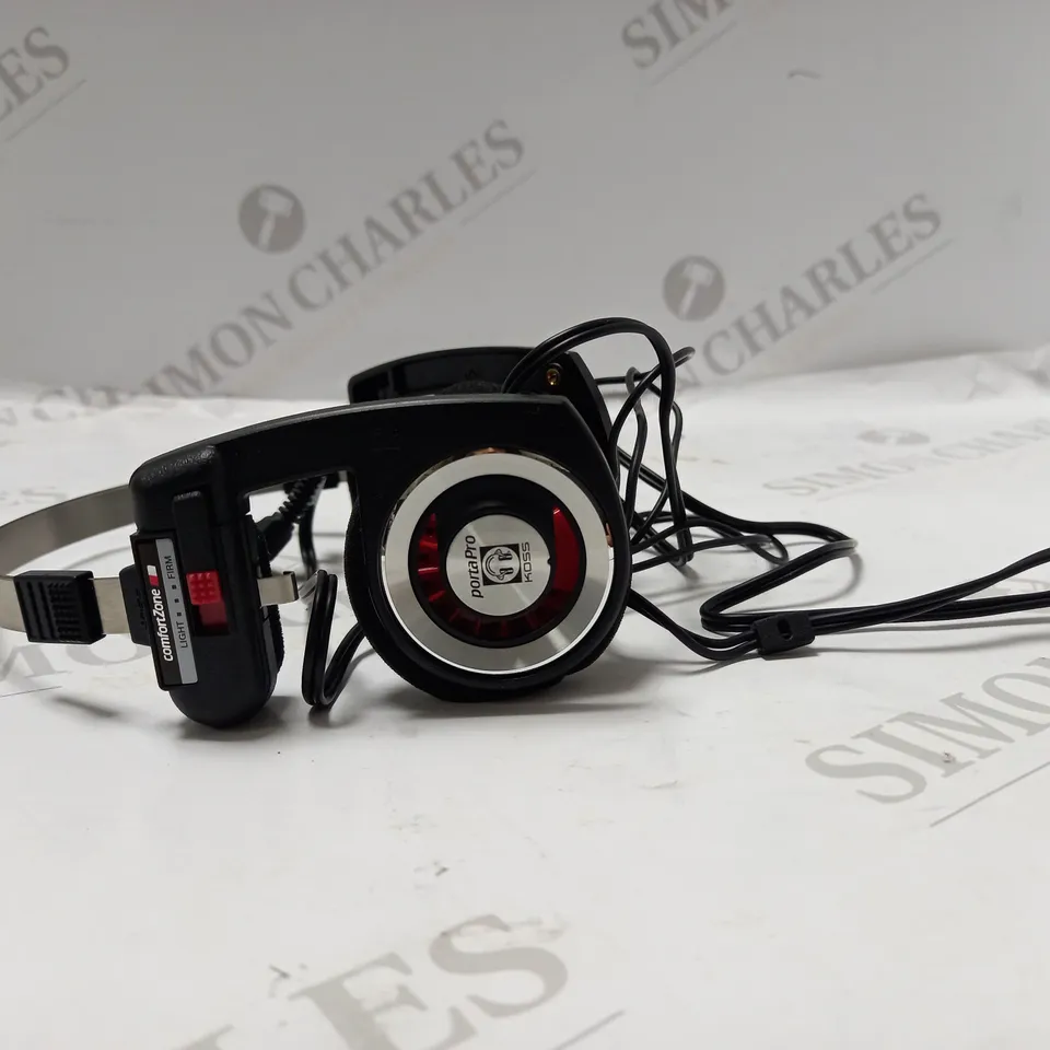 KOSS PORTA PRO RED HOT ON-ERA HEADPHONES
