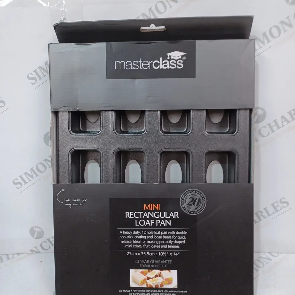 BOXED MASTERCLASS MINI RECTANGULAR LOAF PAN