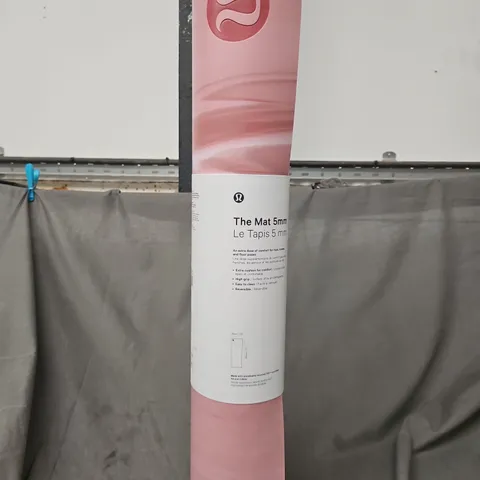 LULULEMON YOGA MAT 5MM – THE MAT – PINK - COLLECTION ONLY 