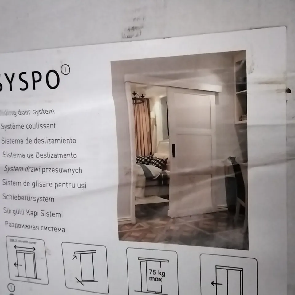 BOXED SYSPO SLIDING DOOR SYSTEM