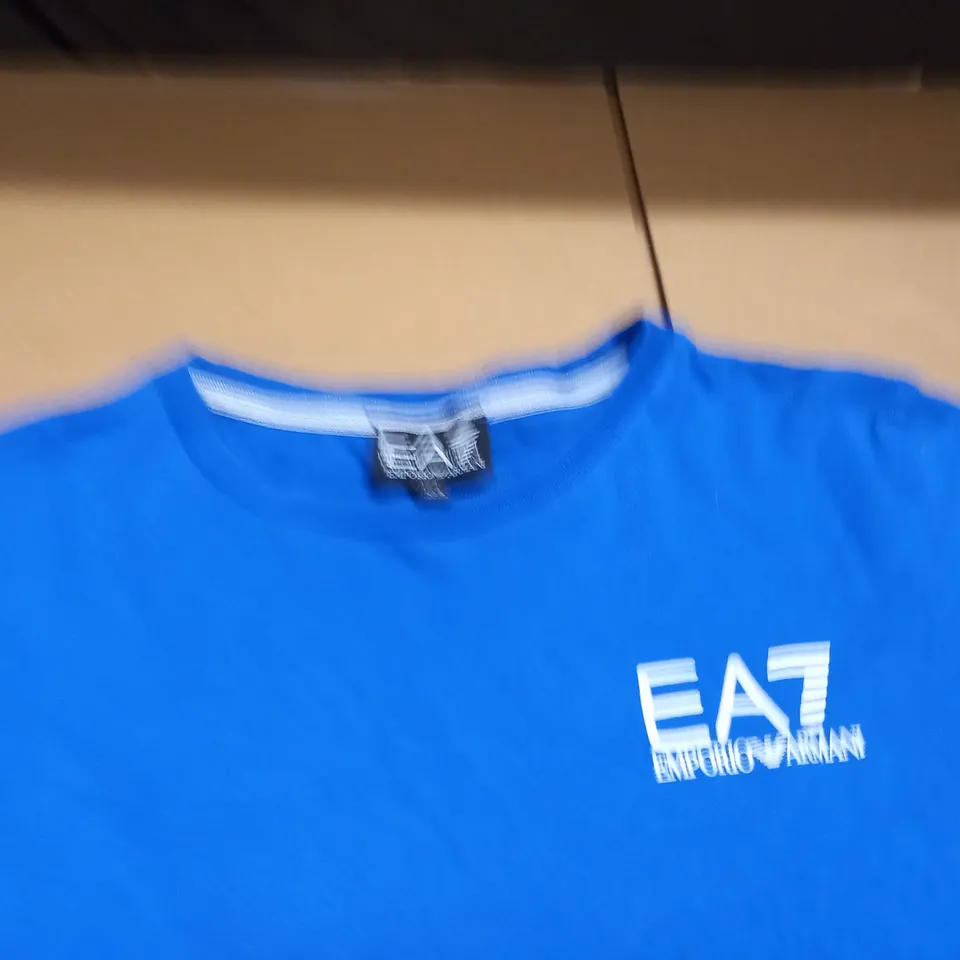 EMPORIO ARMANI BLUE T-SHIRT - 12A