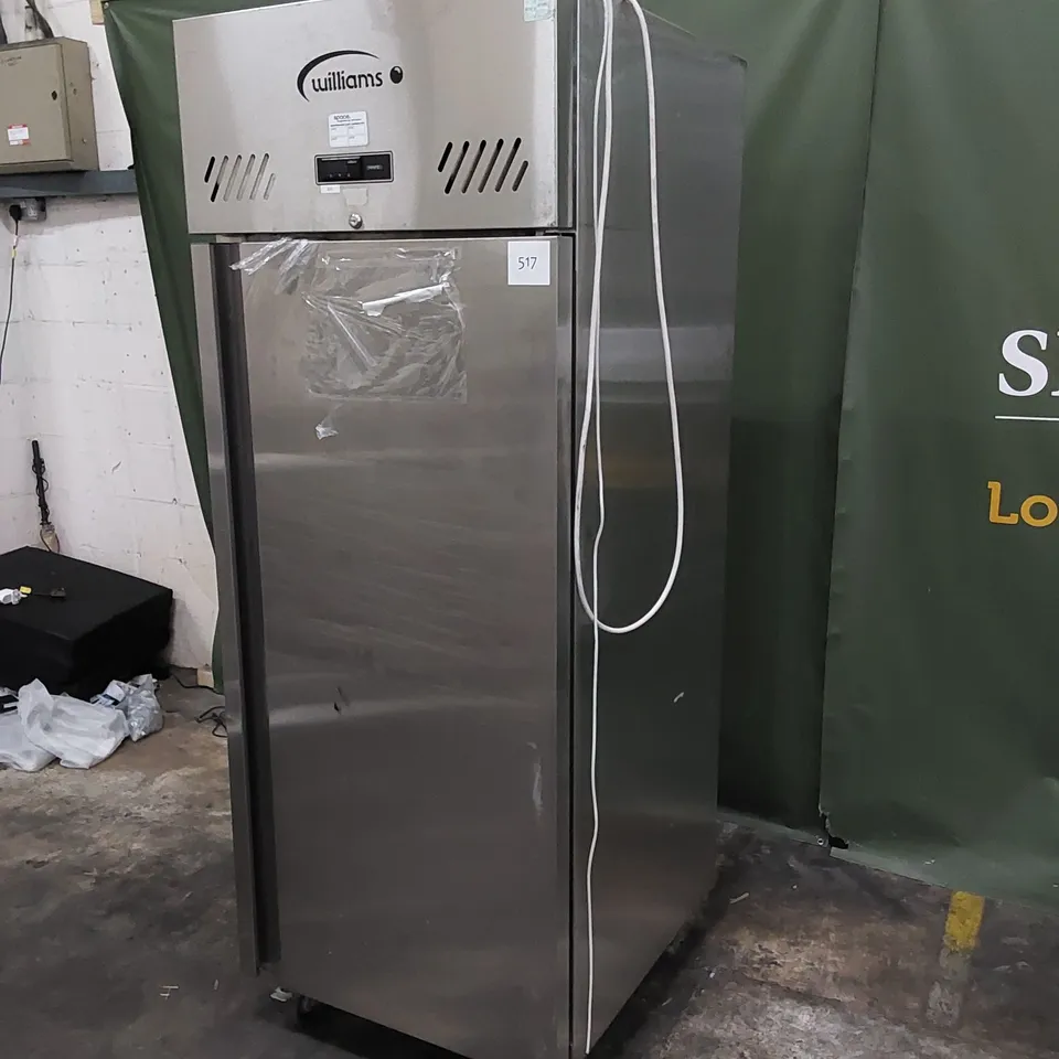 WILLIAMS HJ1SA R290 R1 SINGLE DOOR COMMERCIAL REFRIGERATOR 