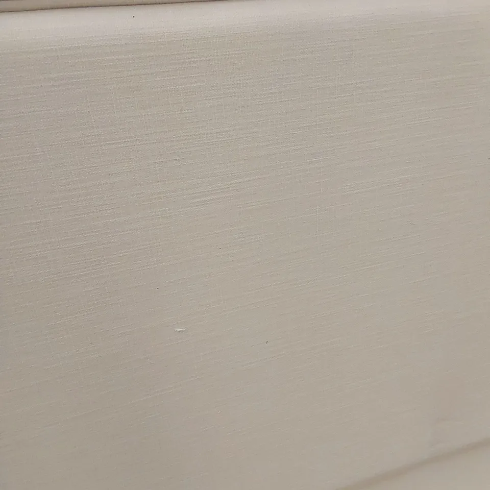 BAGGED DESIGNER WILLOW AND HALL 150cm KING SIZE SALISBURY FABRIC UPHOLSTERED HEADBOARD - BEIGE