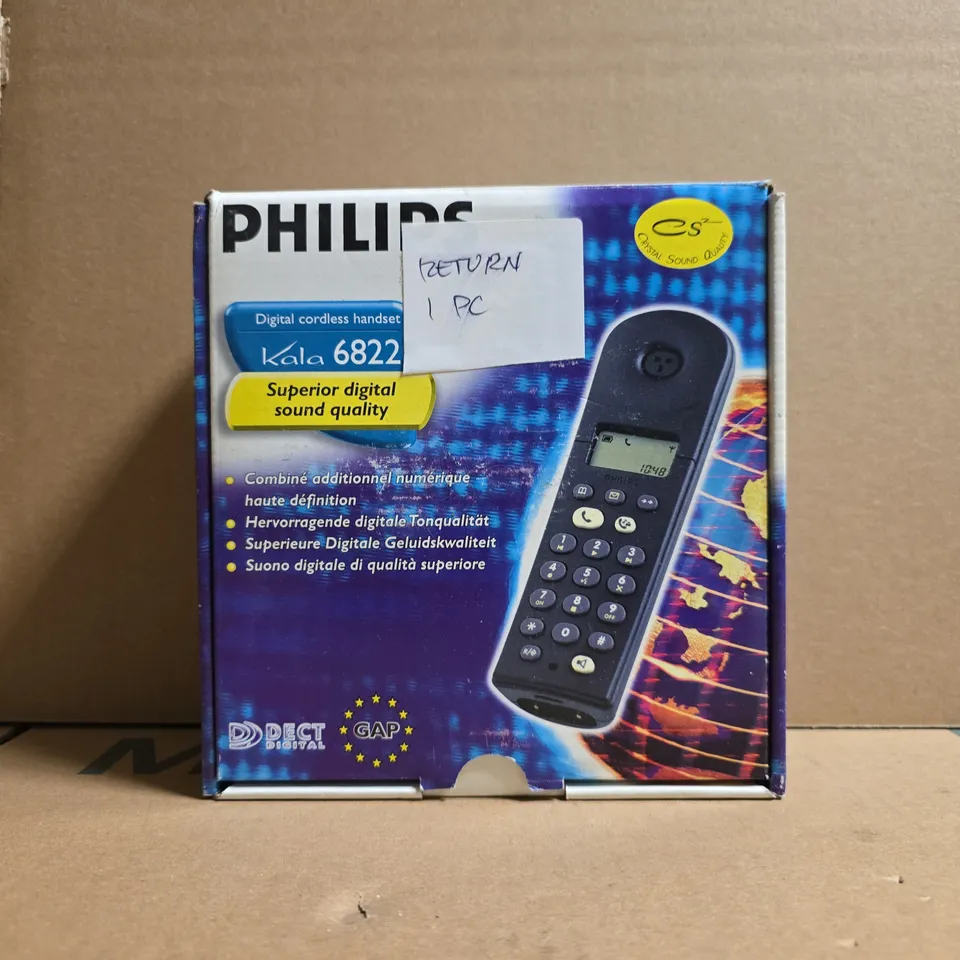 PHILIPS KALA 6822 DIGITAL CORDLESS TELEPHONE HANDSET
