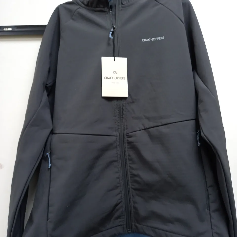 CRAGHOPPERS KALTI WATERPROOF JACKET IN GREY - UK 14
