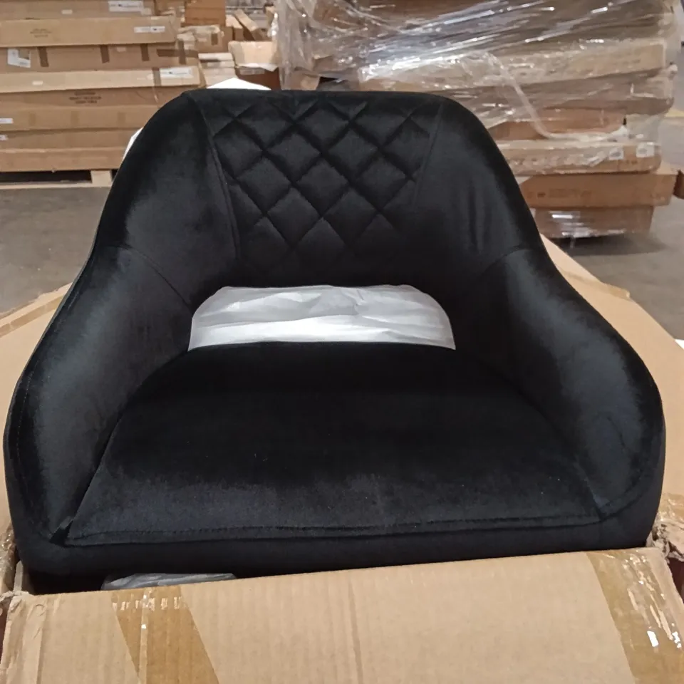 BOXED BAR STOOLS (SET OF 2) - BLACK (1 BOX)