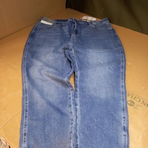 NEXT JEANS CROP SKINNY - HIGH RISE SIZE 22