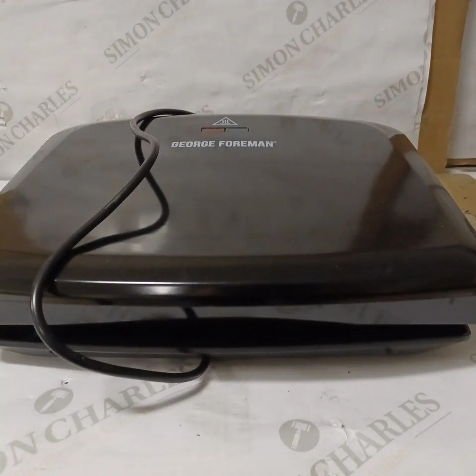GEORGE FOREMAN FAT REDUCING GRILL