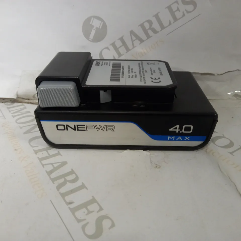 VAX ONEPWR 4.0AH MAX BATTERY