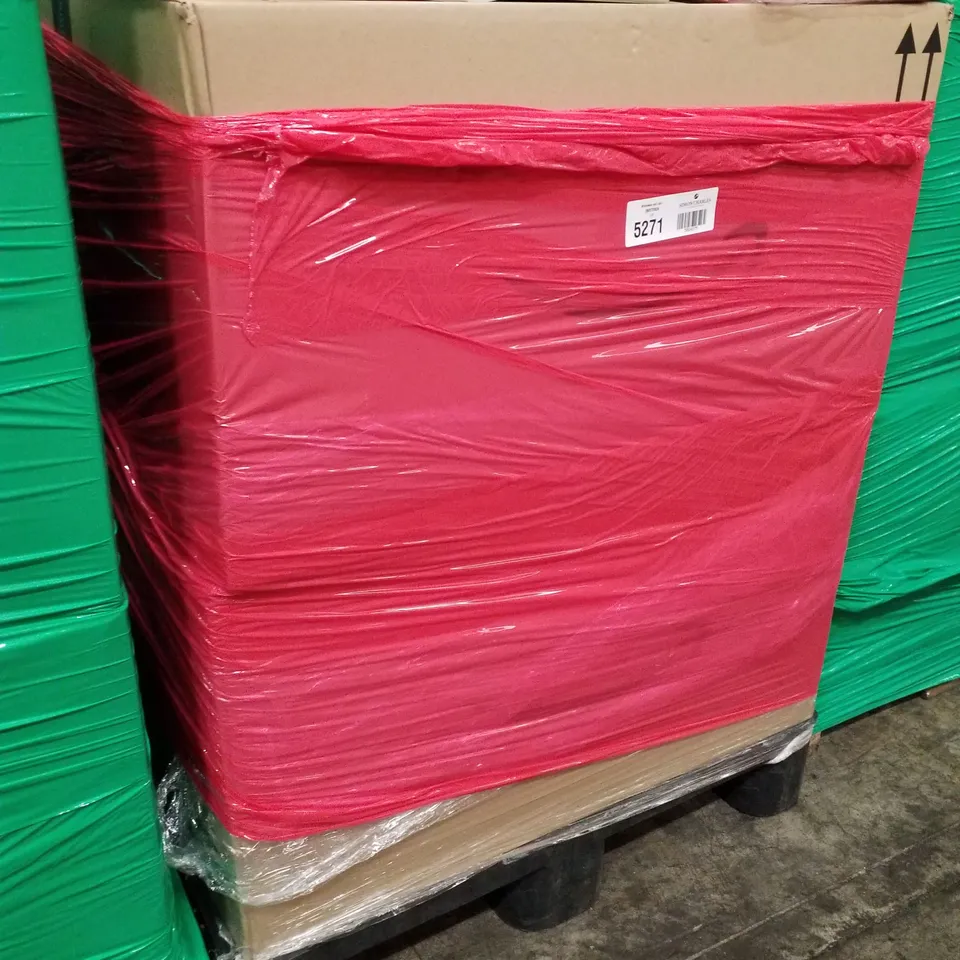 PALLET OF 4 BOXES CONTAINING ASSORTED PRODUCTS INCLUDING EGG BOX, DARK BROWN BIKE SEAT, BACKPACK, HUNTING GLOVES, BIRTHDAY GIFT BAGS, IPHONE PROTECTIVE PRIVACY FILM