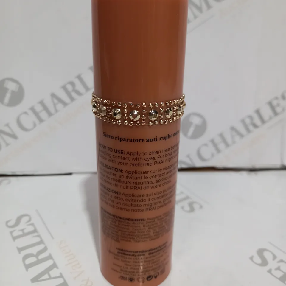 PRAI BEAUTY 24K ROSE GOLD WRINKLE REPAIR NIGHT SERUM