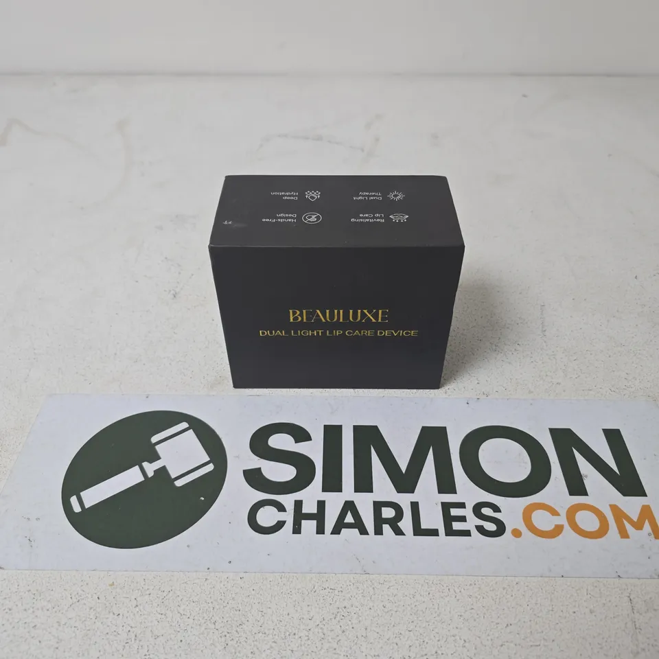 BOXED BEAULUXE DUAL LIGHT LIP CARE DEVICE
