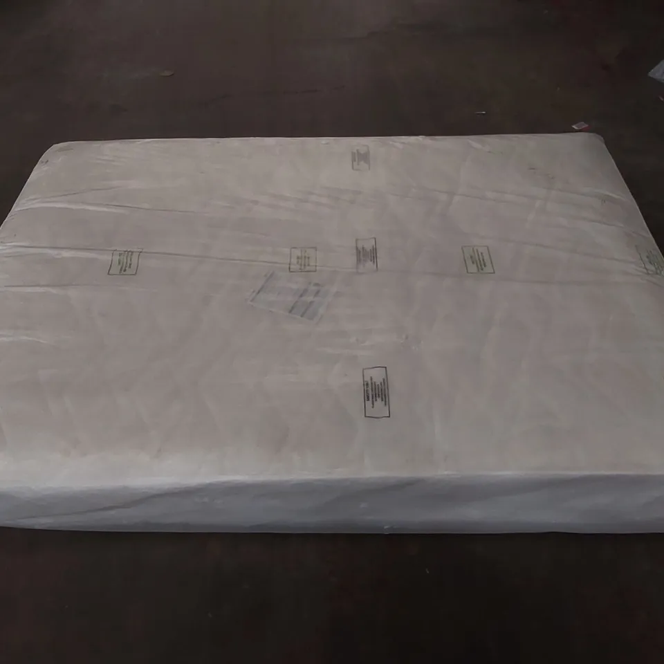 QUALITY BAGGED 4'6" DOUBLE HYBRID MEMORY FOAM MATTRESS