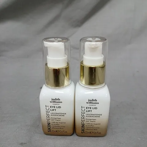 JUDITH WILLIAMS SKINPERFECT EYE LID LIFT CREAM DUO, 2 X 20ML