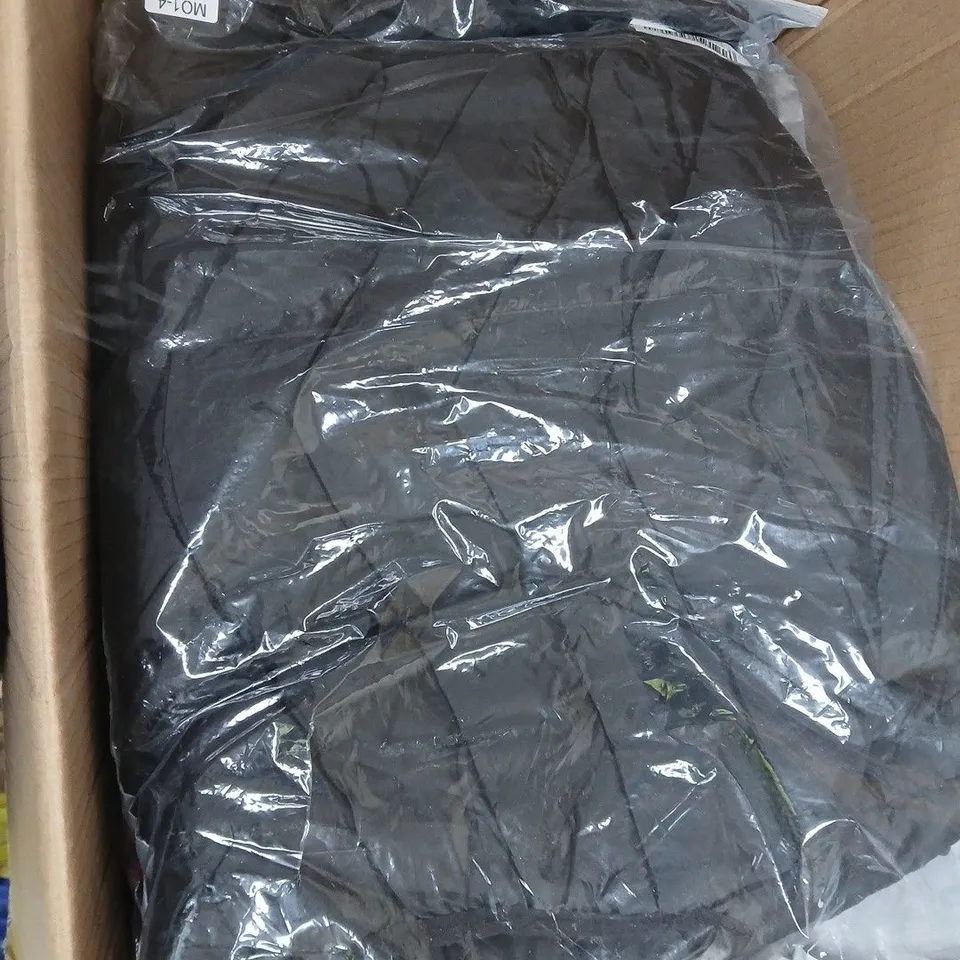 LARGE QUANTITY OF ASSORTED ITEMS TO INCLUDE ASSORTMENT OF CLOTHES, ELECTRONIC FLOWER DECORATION, ETC - COLLECTION ONLY