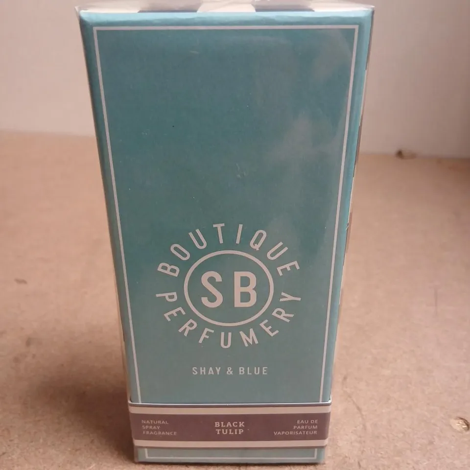 SEALED BOUTIQUE PERFUMERY SHAY & BLUE BLACK TULIP PARFUM - 30ML
