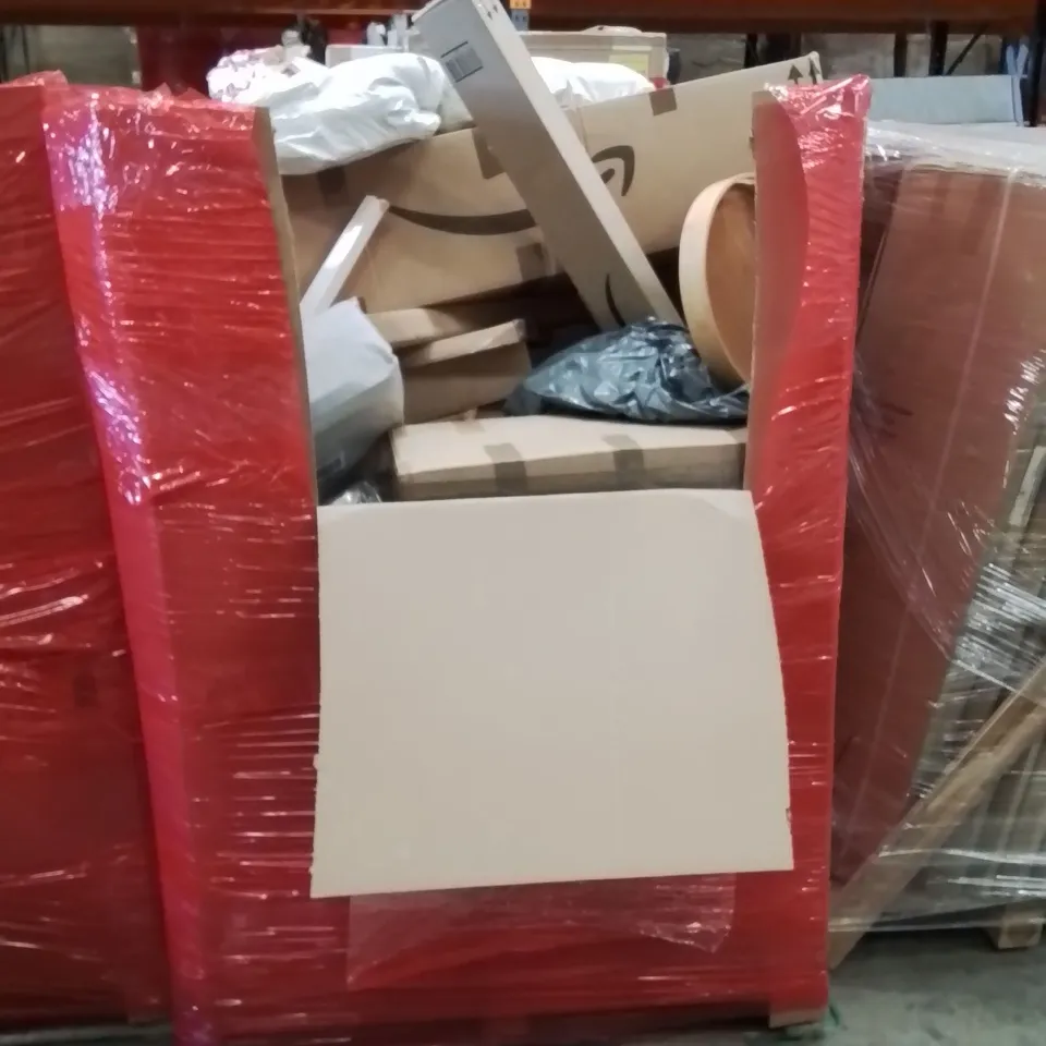 PALLET OF ASSORTED HOUSEHOLD GOODS AND PRODUCTS TO INCLUDE;  BOXED HOUSEHOLD ITEMS ETC