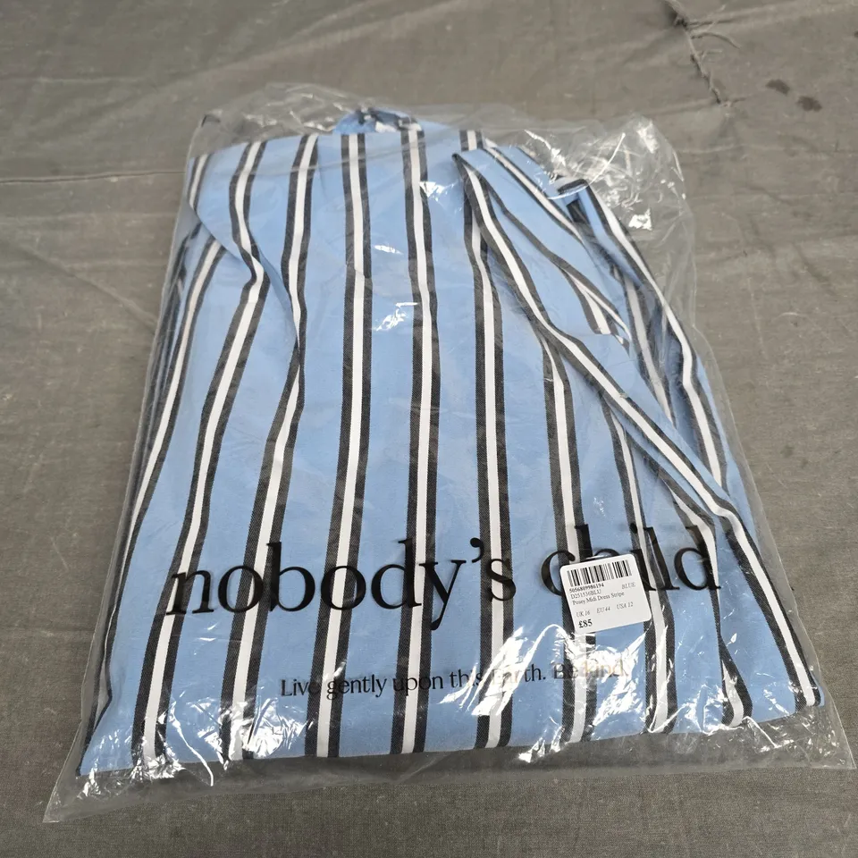 BAGGED NOBODYS CHILD POSEY MIDI DRESS - SIZE 16