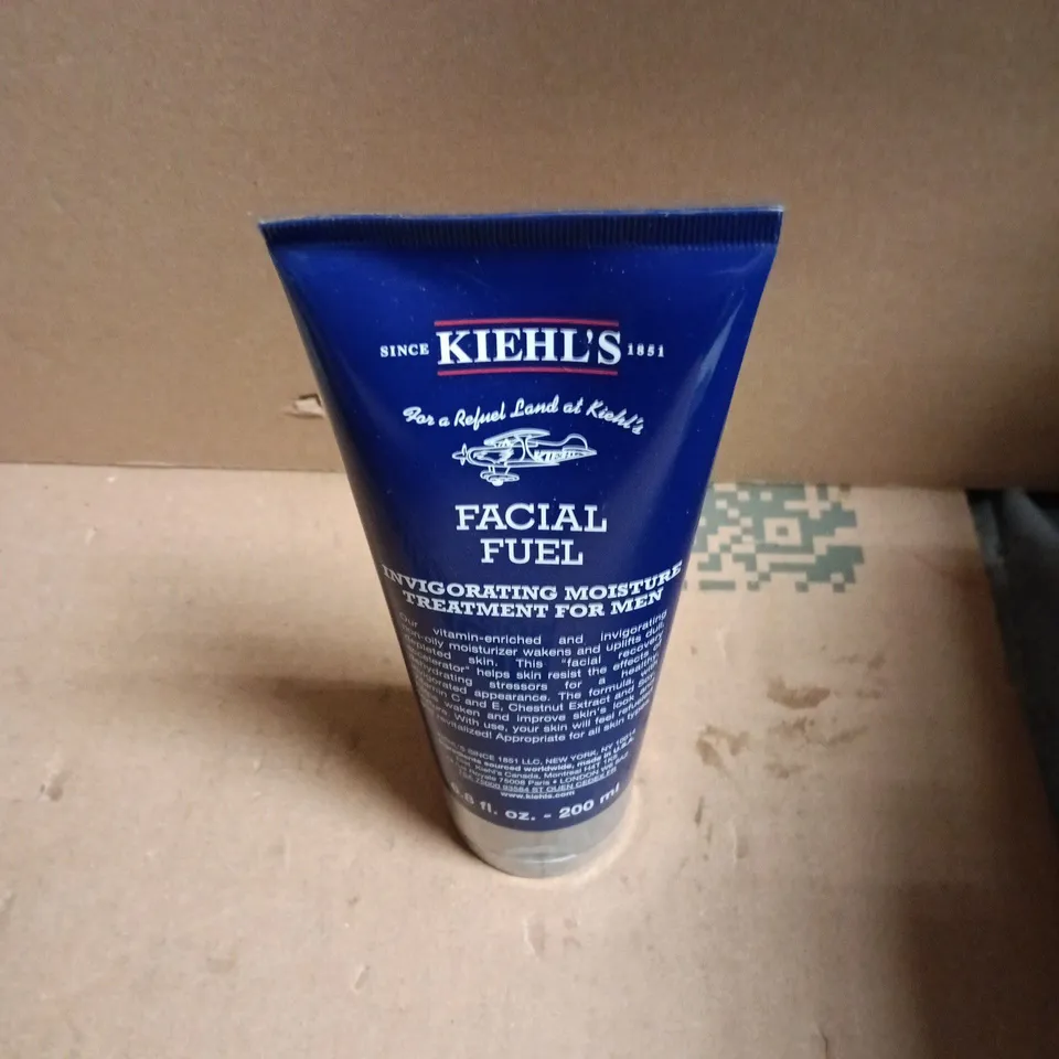 KIEHL'S FACIAL FUEL INVIGORATING MOISTURISER FOR MEN – 200 ML TUBE