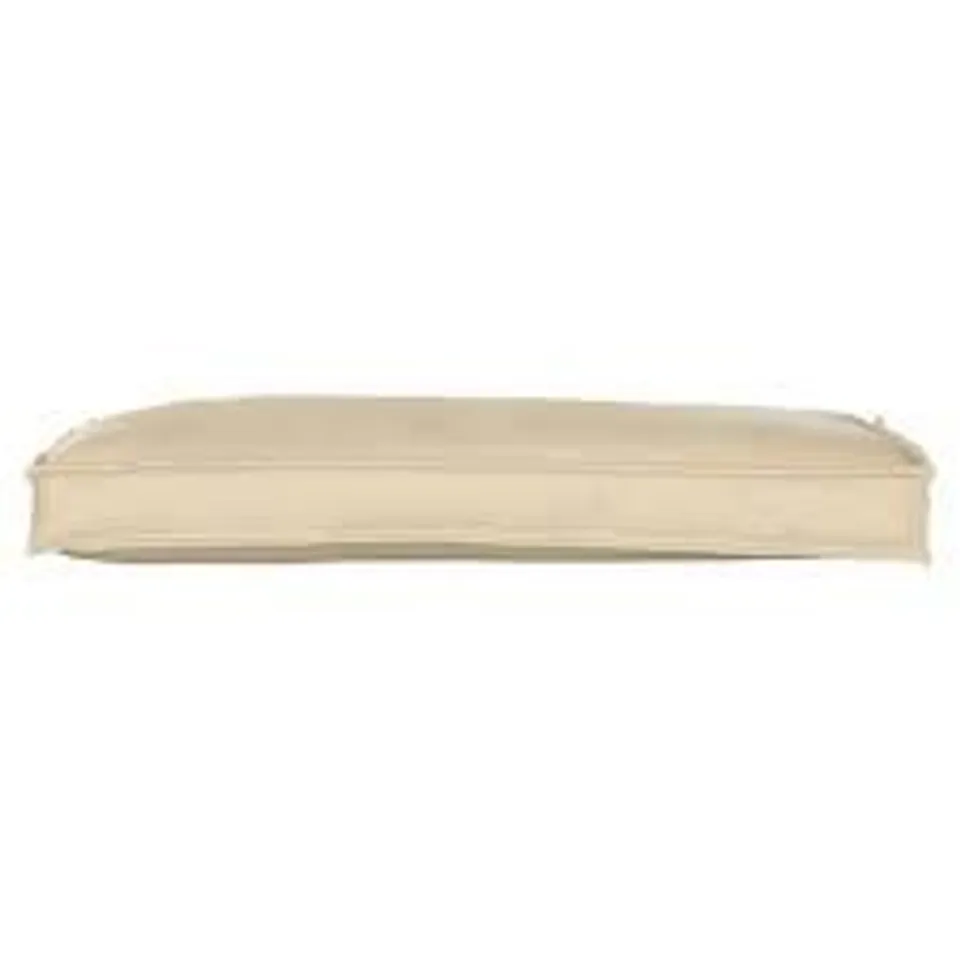 BOXED VIDAXL PALLET CUSHION FOR BENCH BEIGE 100 X 40 X 8 CM OXFORD FABRIC - BEIGE (1 BOX)